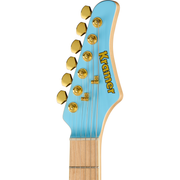 Kramer Malina Moye Pacer Deluxe Left Handed Electric Guitar - Splash Blue