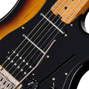 Kramer Pacer Deluxe GT Electric Guitar - Triburst