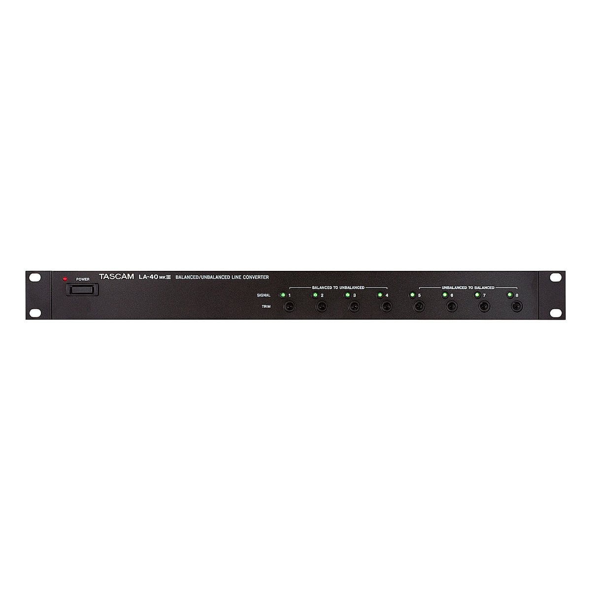 Tascam LA-40 MK3 4-Channel Bi-Directional Line Level Converter
