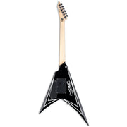 ESP Alexi Sawtooth SE Electric Guitar - Black w/White Pinstripe