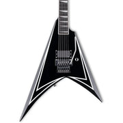 ESP Alexi Sawtooth SE Electric Guitar - Black w/White Pinstripe