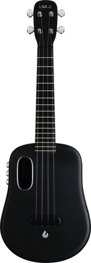 Lava Music 23” Ukulele Black w/ Freeboost Electronics