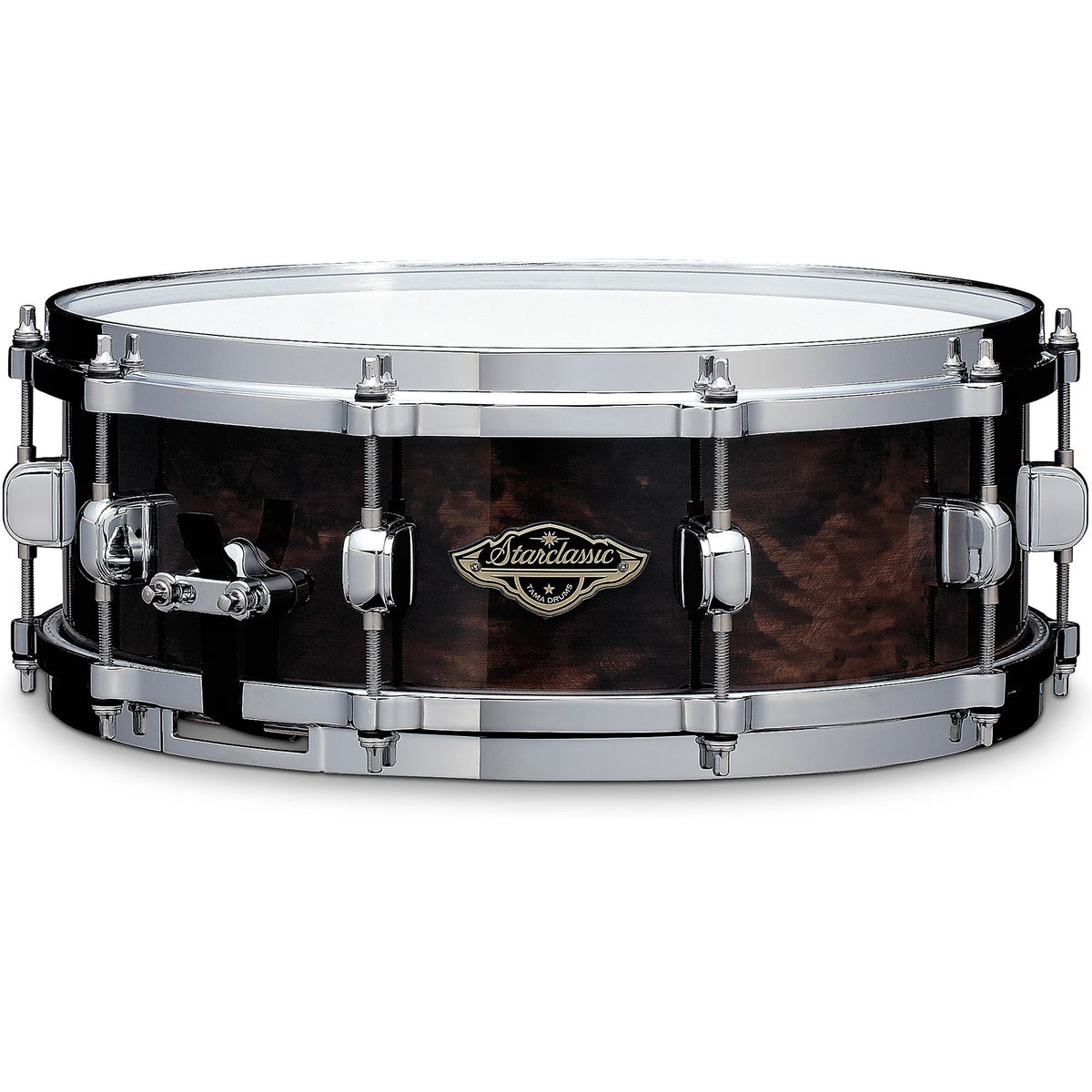 Tama Starclassic Walnut/Birch 5x14 Snare Drum - Black Walnut Burl