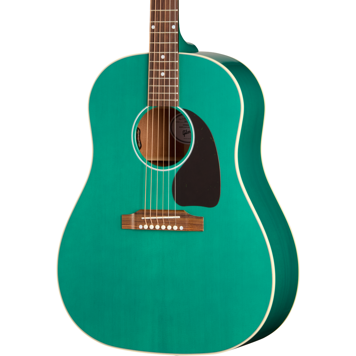 Gibson J-45 Standard Acoustic Electric Guitar - Translucent Teal