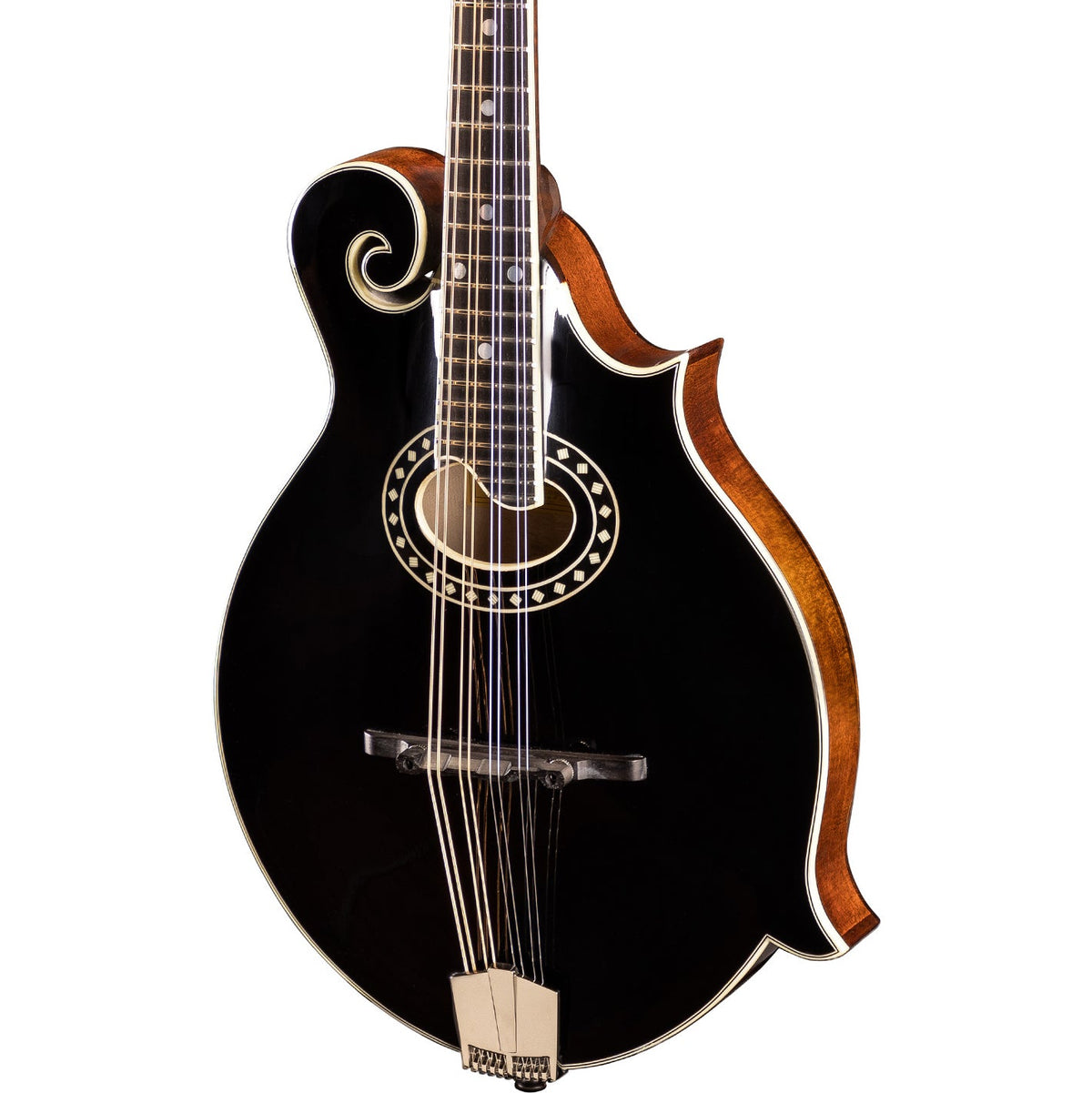 Eastman Limited Edition MD514 F-Style Mandolin - Black Top