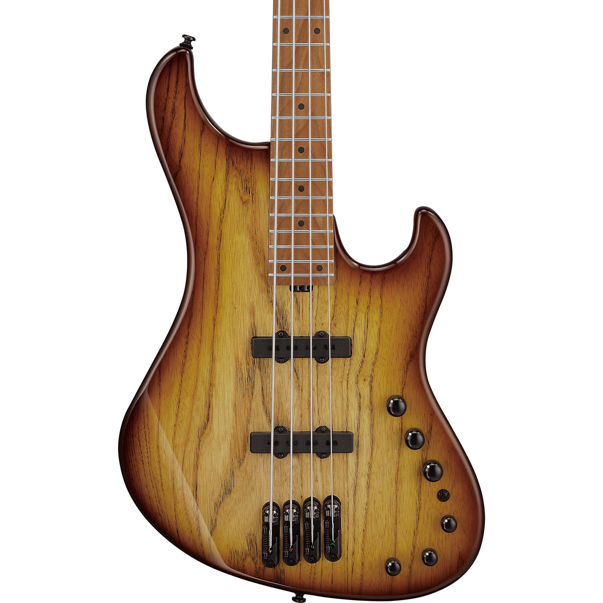 Ibanez MDM1300 MDM 4-String Electric Bass - Natural Stained Amber Burst
