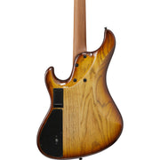 Ibanez MDM1300 MDM 4-String Electric Bass - Natural Stained Amber Burst