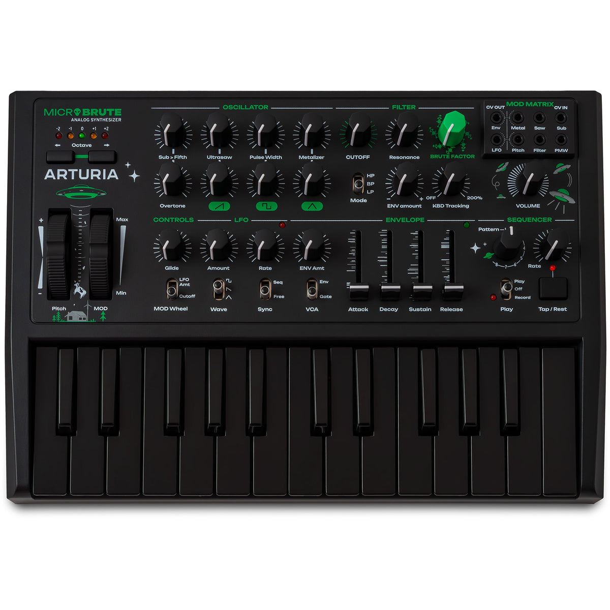Arturia Microbrute UFO Limited-Edition Analog Monosynth