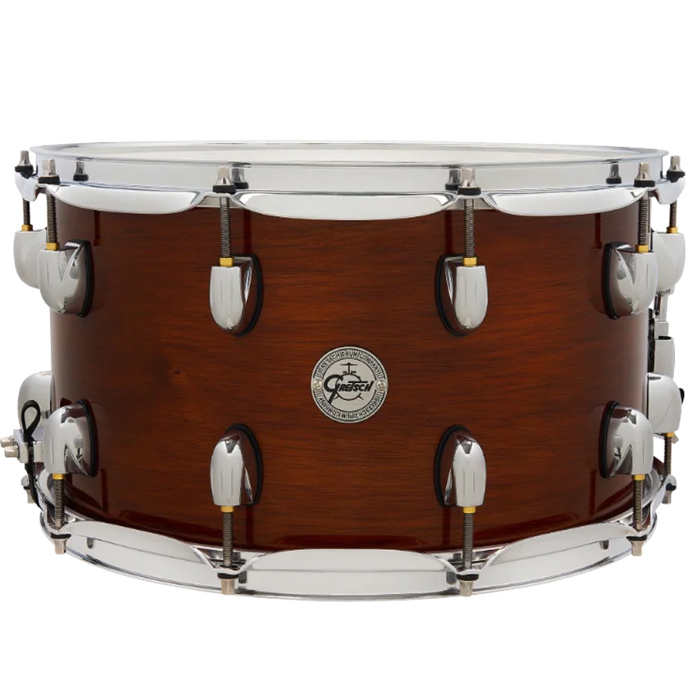 Gretsch Full Range 8x14 Maple Mahogany Snare Drum - Gloss Natural