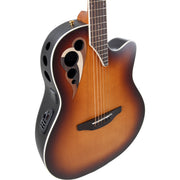 Ovation Celebrity Deluxe Acoustic Electric Guitar - Vintage Suburst Satin