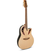 Ovation USA Pro Series Elite E-Acoustic Guitar - Natural