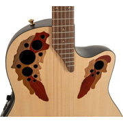 Ovation USA Pro Series Elite E-Acoustic Guitar - Natural