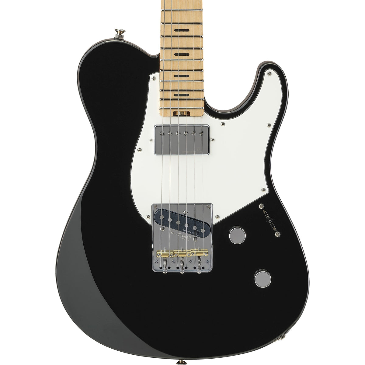 Yamaha PACS+11S Pacifica Standard Plus Electric Guitar - Maple Fingerboard, Black