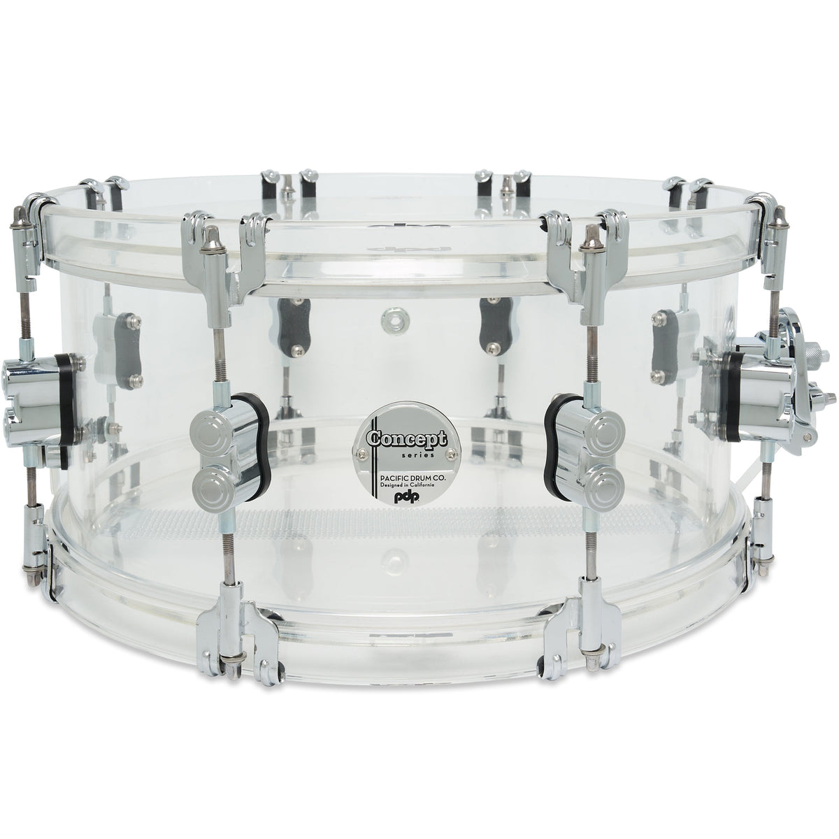 Pacific Drums & Percussion Concept Acrylic 6.5x14 Snare Drum
