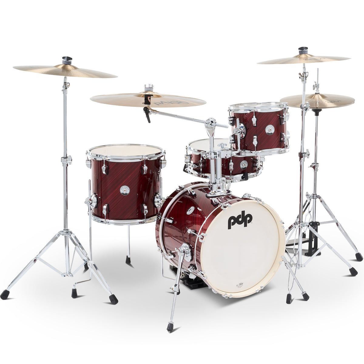 Pacific Drums & Percussion New Yorker 4-Piece Shell Kit - Twisted Cherry