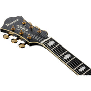 Ibanez PM3C Pat Metheny Signature Electric Guitar - Black Low Gloss