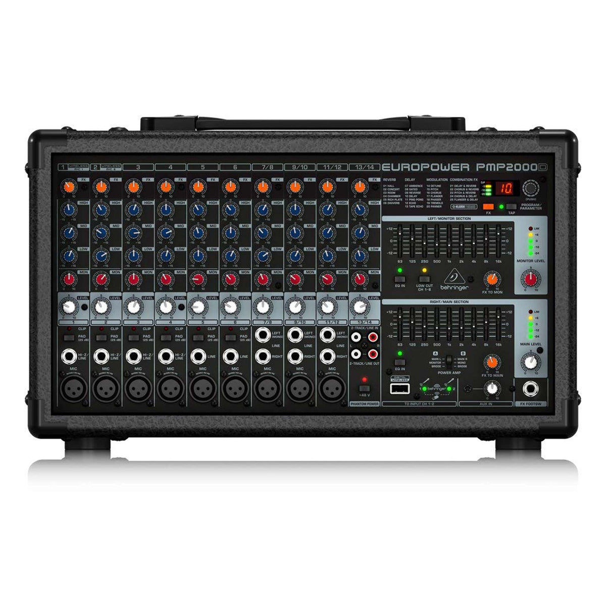 Behringer PMP2000D - 2000W 14-Channel Powered Mixer