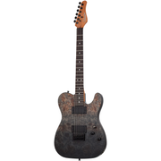 Schecter PT Standard Electric Guitar - Black Fade Burst Burl