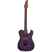 Schecter PT Standard Electric Guitar - Purple Burst Burl