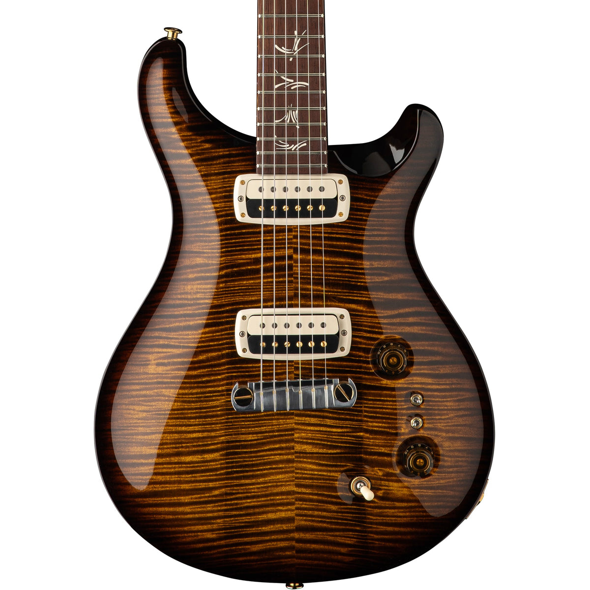 PRS Paul’s Guitar 10 Top Electric Guitar, Black Gold Wraparound Burst
