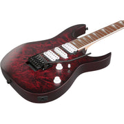 Ibanez RG470DXW RG Standard 6-String Electric Guitar - Wine Red Frozen Matte