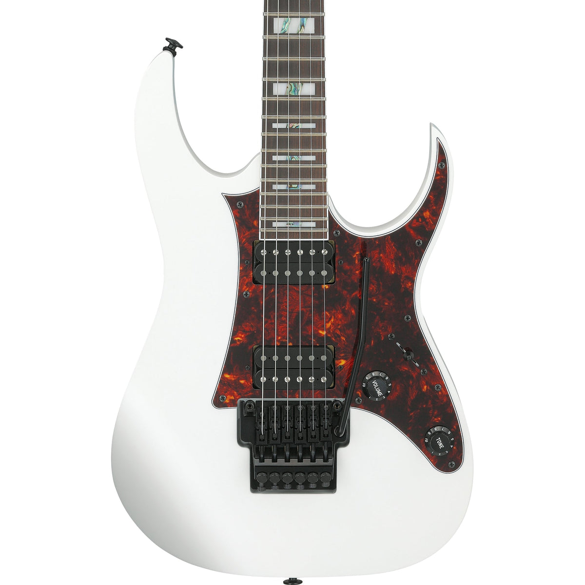 Ibanez RG653DX RG Prestige 6-String Electric Guitar - White Flat