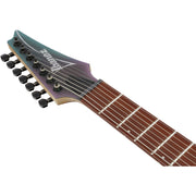 Ibanez RGA742EX RGA Standard 7-String Electric Guitar - Black Aurora Burst Matte