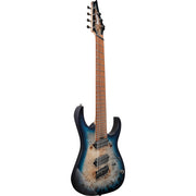 Ibanez RGMS7PB RG Multi Scale 7-String Electric Guitar - Cosmic Blue Starburst