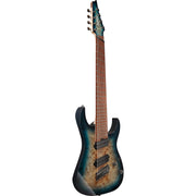 Ibanez RGMS8PB RG Multi Scale 8-String Electric Guitar - Cosmic Blue Starburst