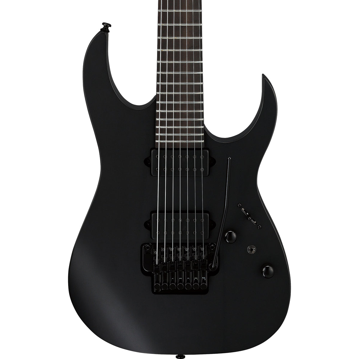 Ibanez RGRB720 RG Iron Label 7-String Electric Guitar - Black