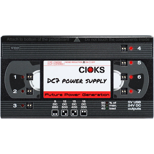 Cioks Limited Edition DC7 Power Supply - VHS Tape
