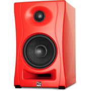 KALI AUDIO LP-UNF-R 4” Ultra Nearfield Powered Monitor System w/Bluetooth - Boundary Compensation EQ Settings - for Mixing, Recording, Audio Production - USB-C, TRS, RCA Inputs Red (Pair)
