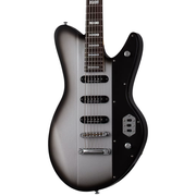 Schecter Robert Smith UltraCure VI Baritone Electric Guitar - Silver Burst Pearl