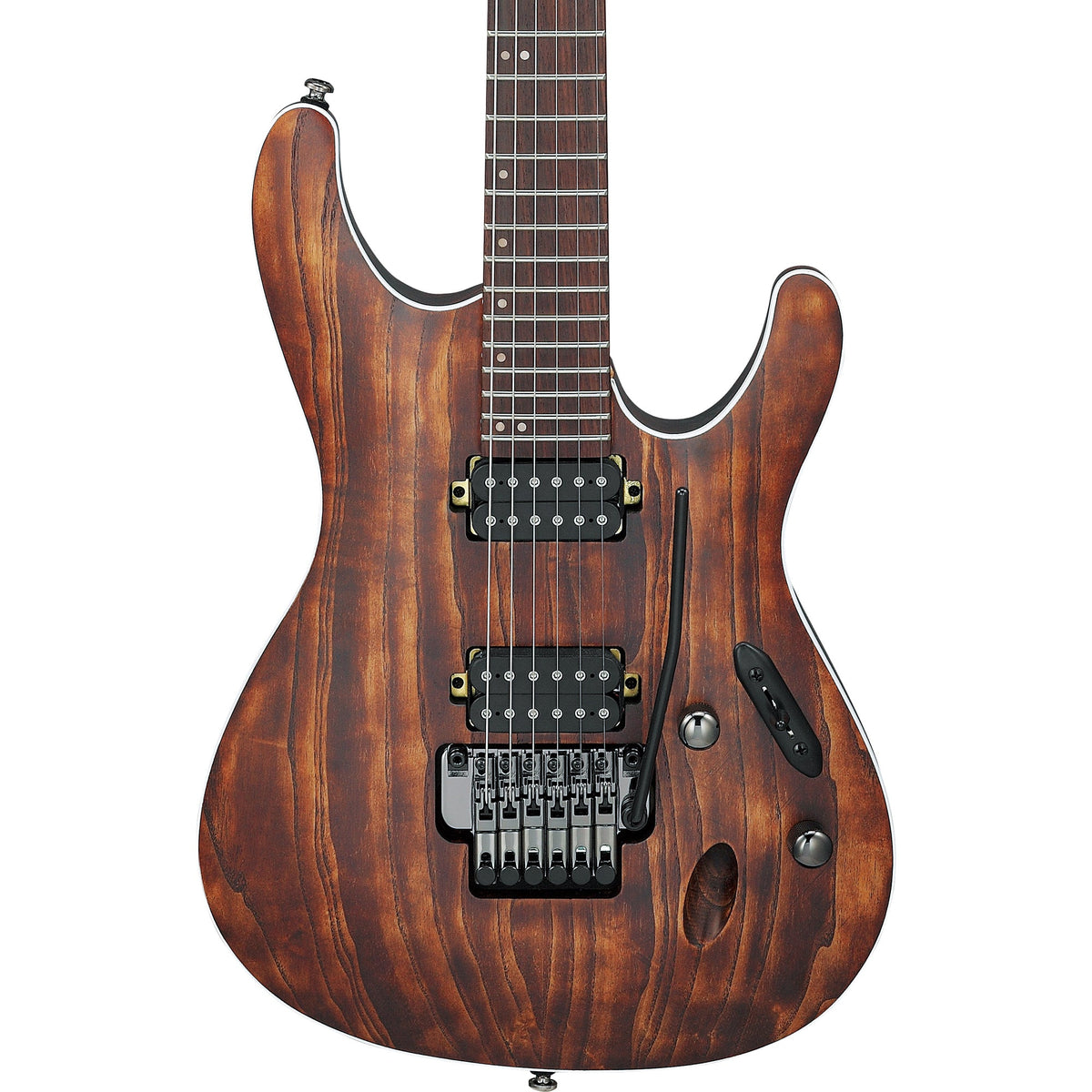 Ibanez S520AH S Standard 6-String Electric Guitar - Antique Brown Stained