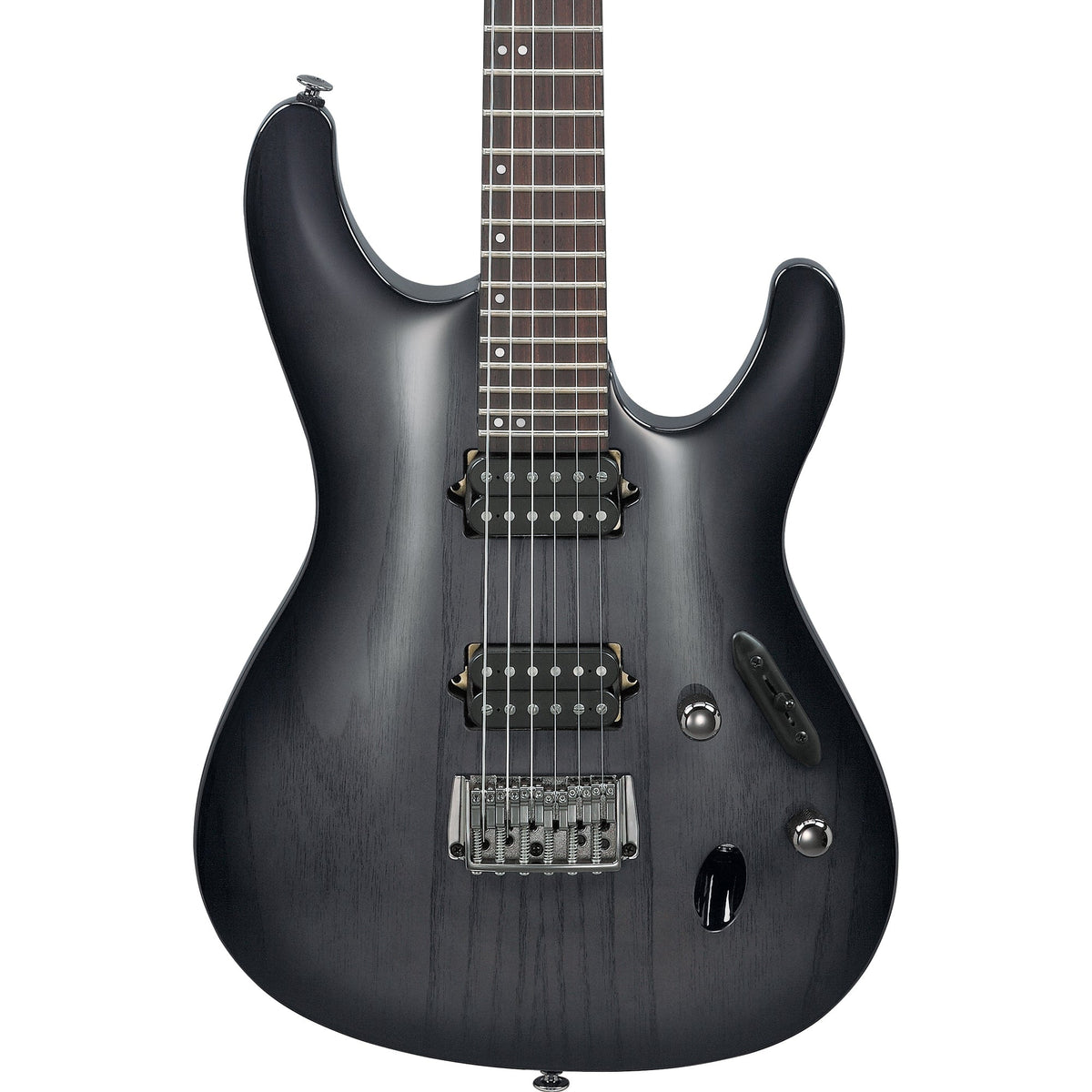 Ibanez S6621AH S Prestige 6-String Electric Guitar - Transparent Gray Burst