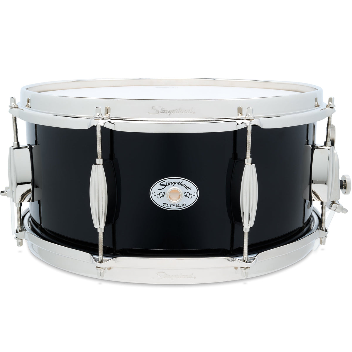 Slingerland Studio King 6.5.5x14 Snare Drum - Del Norte Black