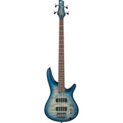 Ibanez SR400EQM SR Standard 4-String Electric Bass - Stained Cosmic Blue Starburst