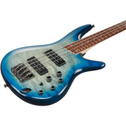 Ibanez SR400EQM SR Standard 4-String Electric Bass - Stained Cosmic Blue Starburst