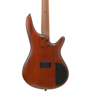 Ibanez SR500A SR Standard Left Handed 4-String Electric Bass - Mahogany Brown Burst