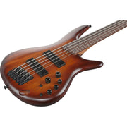 Ibanez SR505A SR Standard 5-String Electric Bass - Mahogany Brown Burst