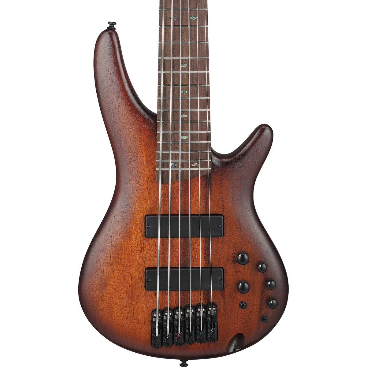 Ibanez SR506A SR Standard 6-String Electric Bass - Mahogany Brown Burst
