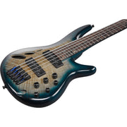 Ibanez SRD905 SR Bass Workshop 5-String Electric Bass - Cosmic Blue Starburst Low Gloss