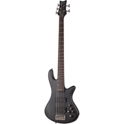Schecter Stiletto Studio-5 5-String Electric Bass - See-Thru Black Satin