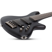 Schecter Stiletto Studio-5 5-String Electric Bass - See-Thru Black Satin