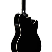 Ibanez TCY10LE Left Handed Acoustic Electric Guitar - Black High Gloss
