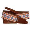 Souldier Pillar Orange & Turquoise Torpedo® Guitar Strap