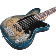 Ibanez TMB405TACBS Talman Bass Standard 5-String Electric Bass, Cosmic Blue Starburst