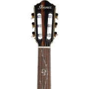 Ibanez TOD10N Left Handed Acoustic Electric Guitar - Transparent Black Flat