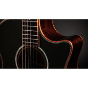 Taylor 814ce Guitars 4 Vets Special Edition Acoustic Electric Guitar - Blacktop