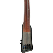 Ibanez UB804 UB Fretless Upright 4-String Bass - Black Ice Burst Low Gloss